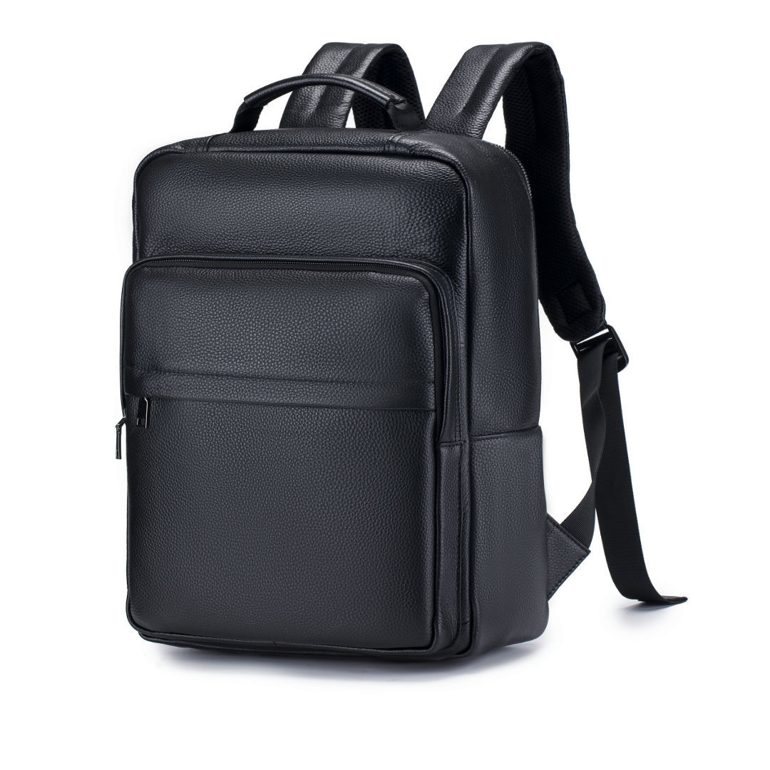 Leather Work Rucksack - Мужской дорожный рюкзак из натуральной кожи,