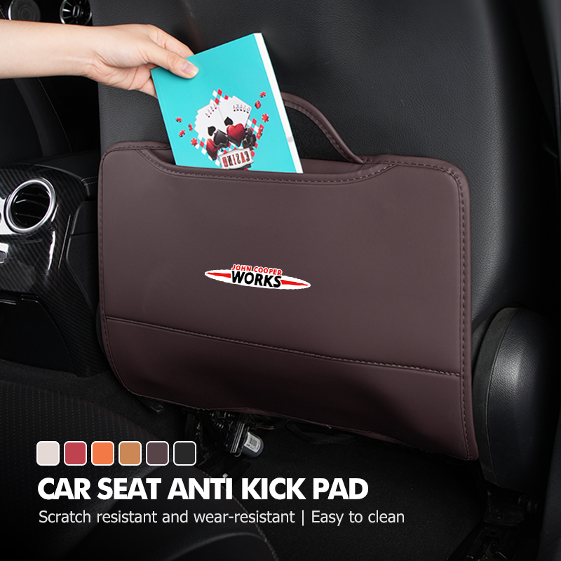 Leather Work For Car - Кожаная защита для заднего сиденья автомобиля,
