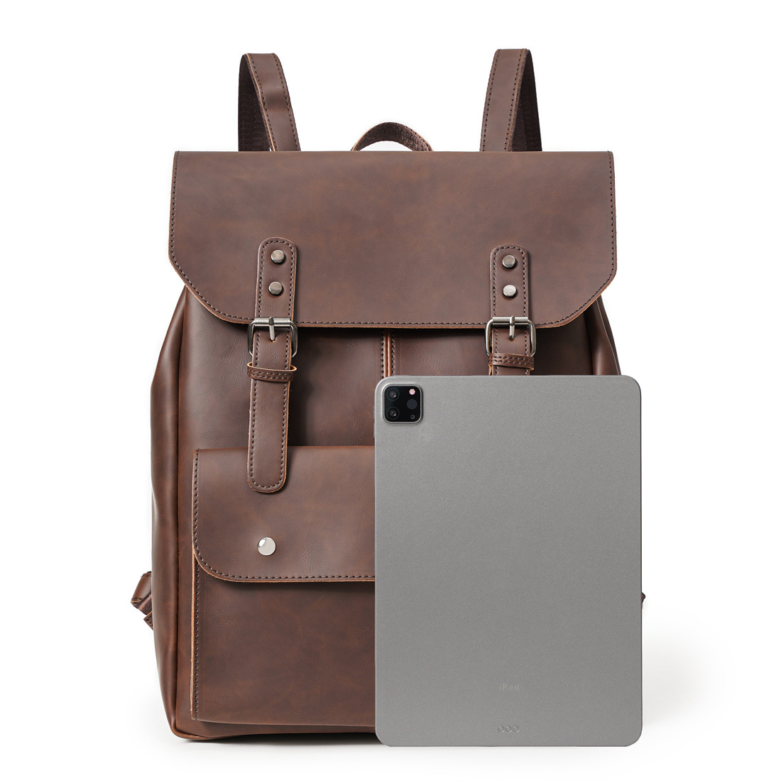 Винтажный мужской кожаный рюкз – обзор и цена Leather Work Rucksack