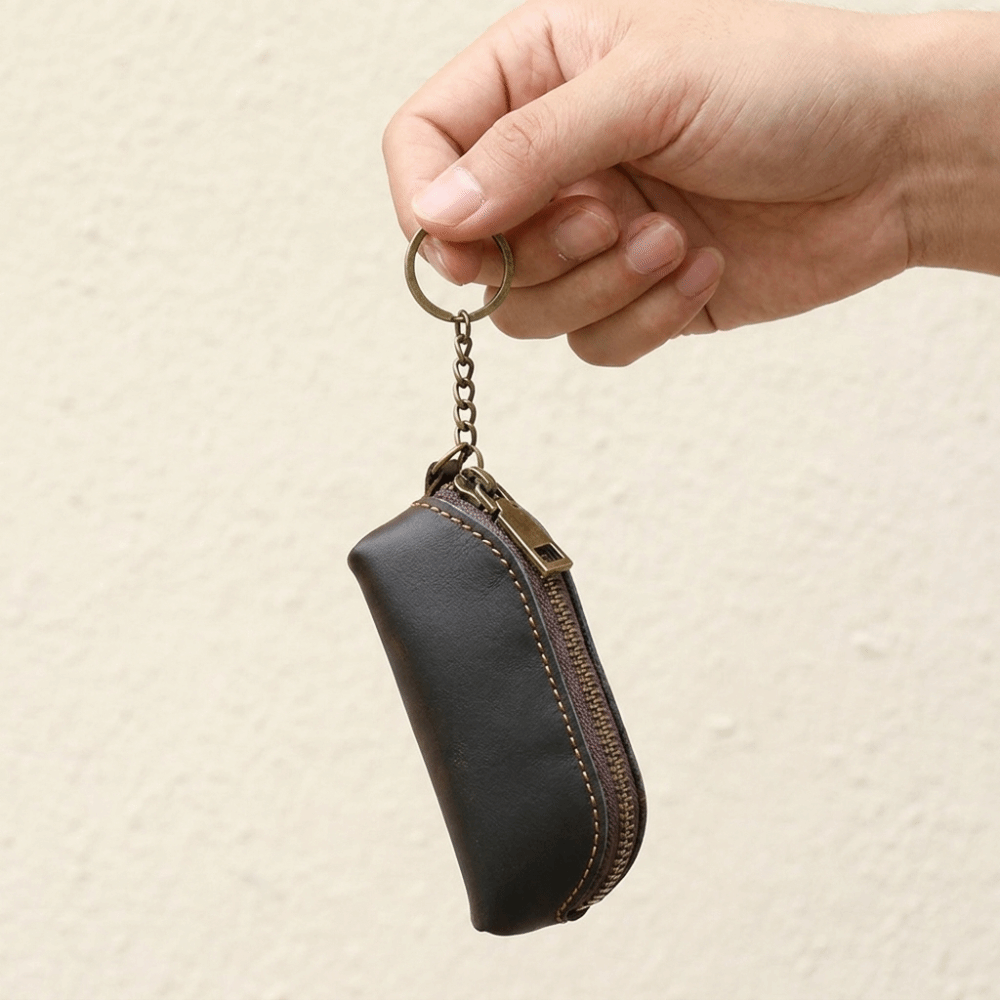 Ретро мини-кошелек из кожи с з – обзор и цена Leather Work For Car