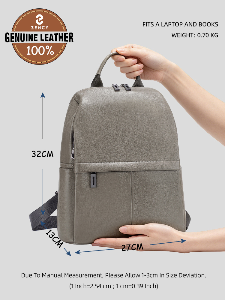 Zency – стильный рюкзак из нат – обзор и цена Leather Work Rucksack