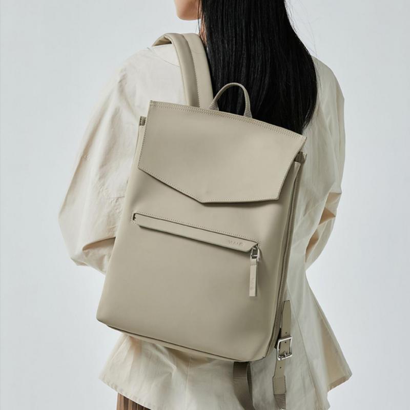 Новый модный японский и корейс – обзор и цена Leather Work Womens Backpack