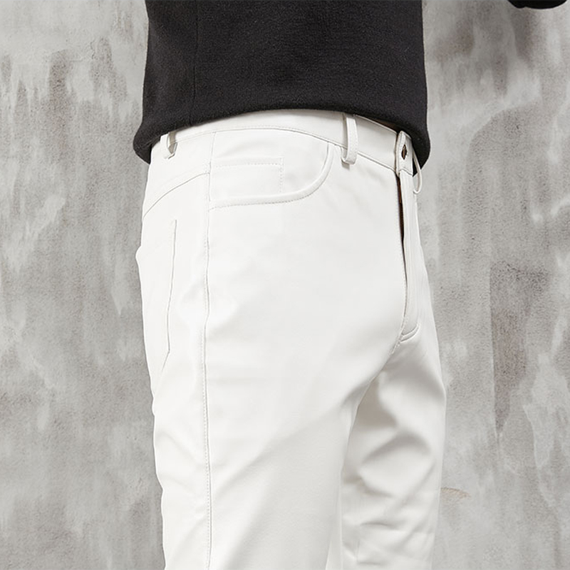 Мужские кожаные брюки, облегаю – обзор и цена Leather Work Pants