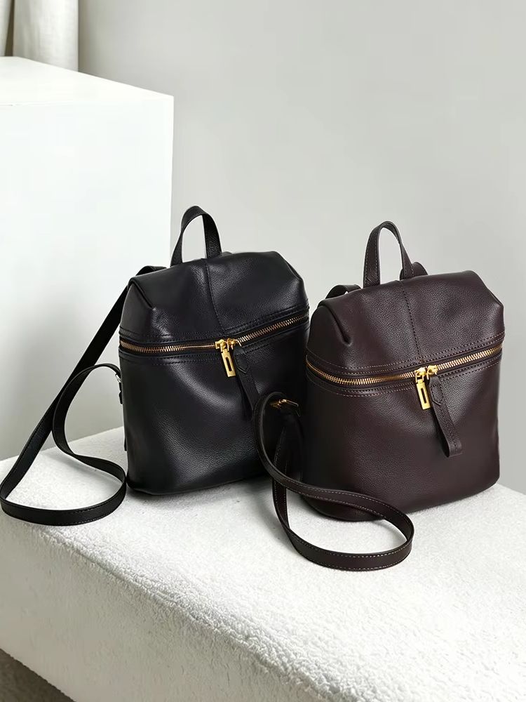 Винтажный классический рюкзак  – обзор и цена Leather Work Womens Backpack