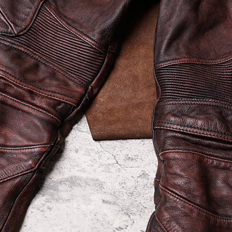 Мужские байкерские брюки из на – обзор и цена Leather Work Pants