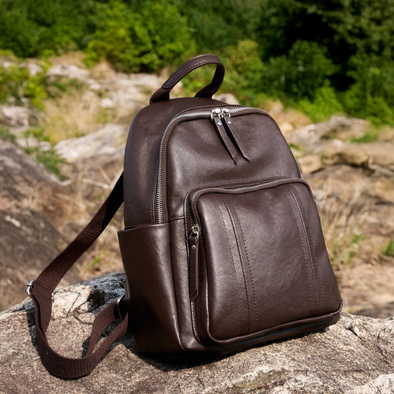 Женский рюкзак Zency, большая  – обзор и цена Leather Work Rucksack
