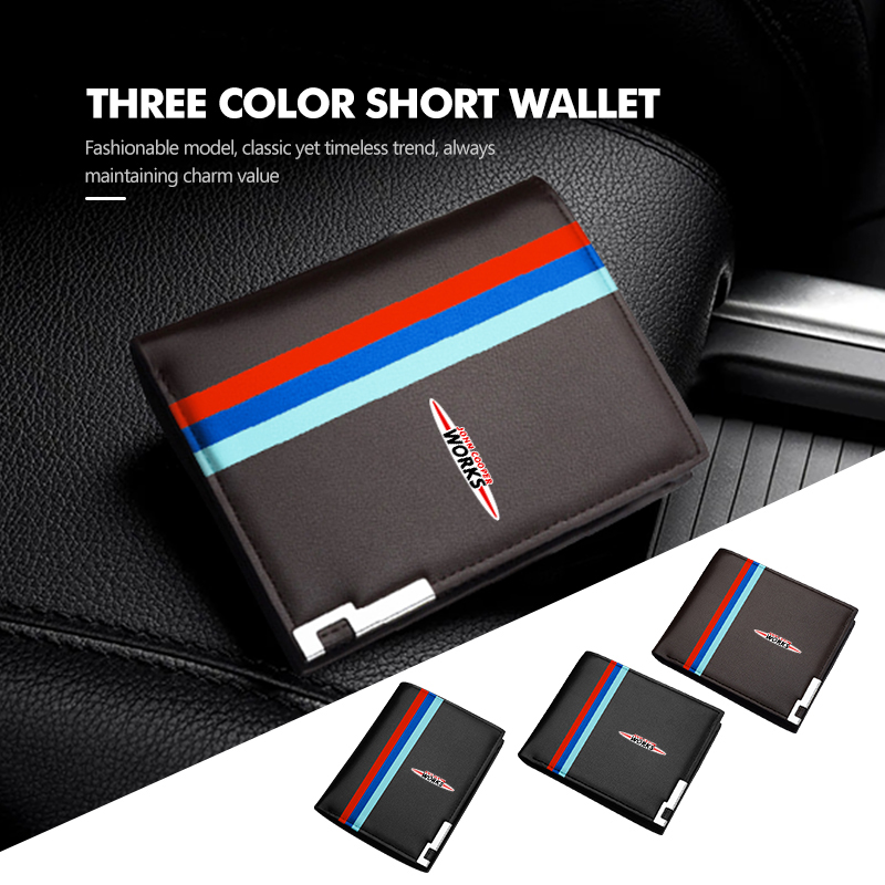 Мужской кожаный кошелек с неск – обзор и цена Leather Work For Car