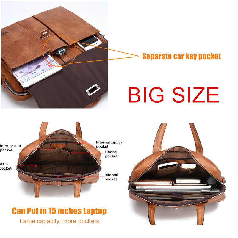 Мужской кожаный портфель Jeep  – обзор и цена Leatherwork Wallet