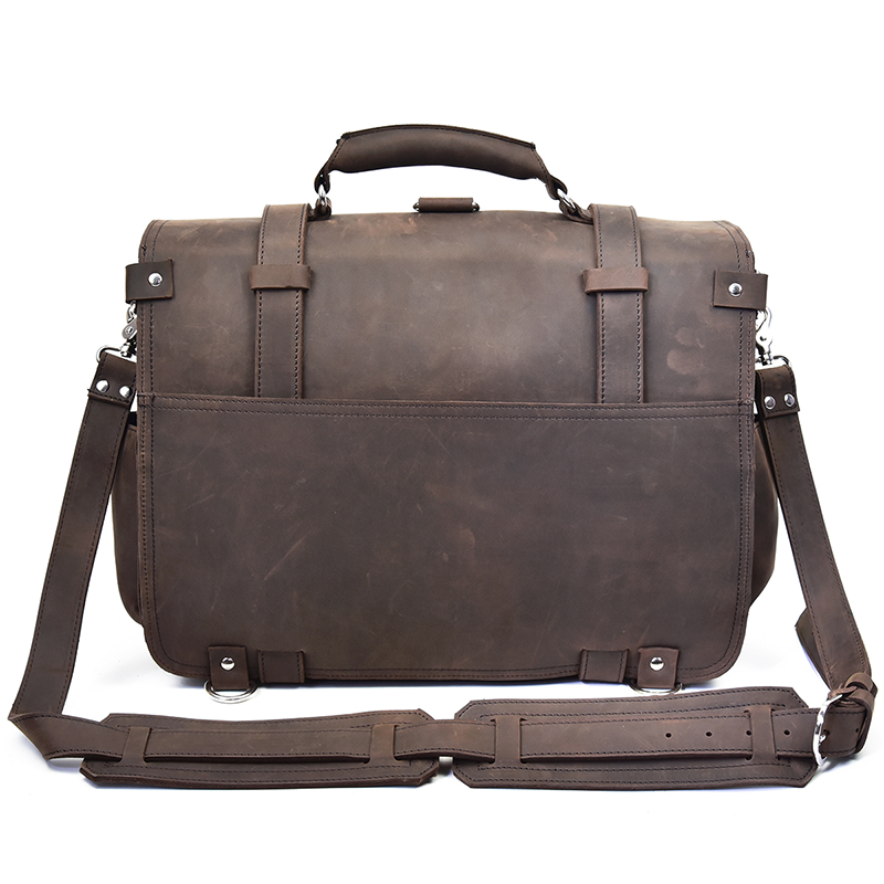 Мужской толстый кожаный рюкзак – обзор и цена Leather Work Rucksack