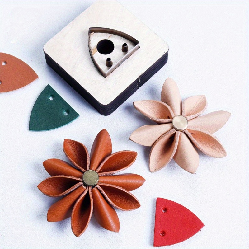 Стальная вырубная форма для ко – обзор и цена Leatherwork Flowers
