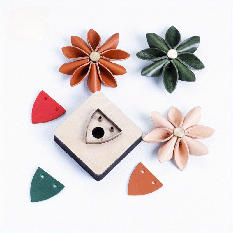 Стальная вырубная форма для ко – обзор и цена Leatherwork Flowers