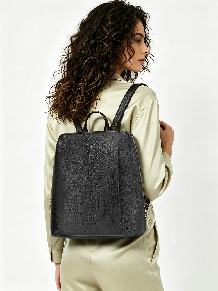 Женский рюкзак Zency из натура – обзор и цена Leather Work Womens Backpack